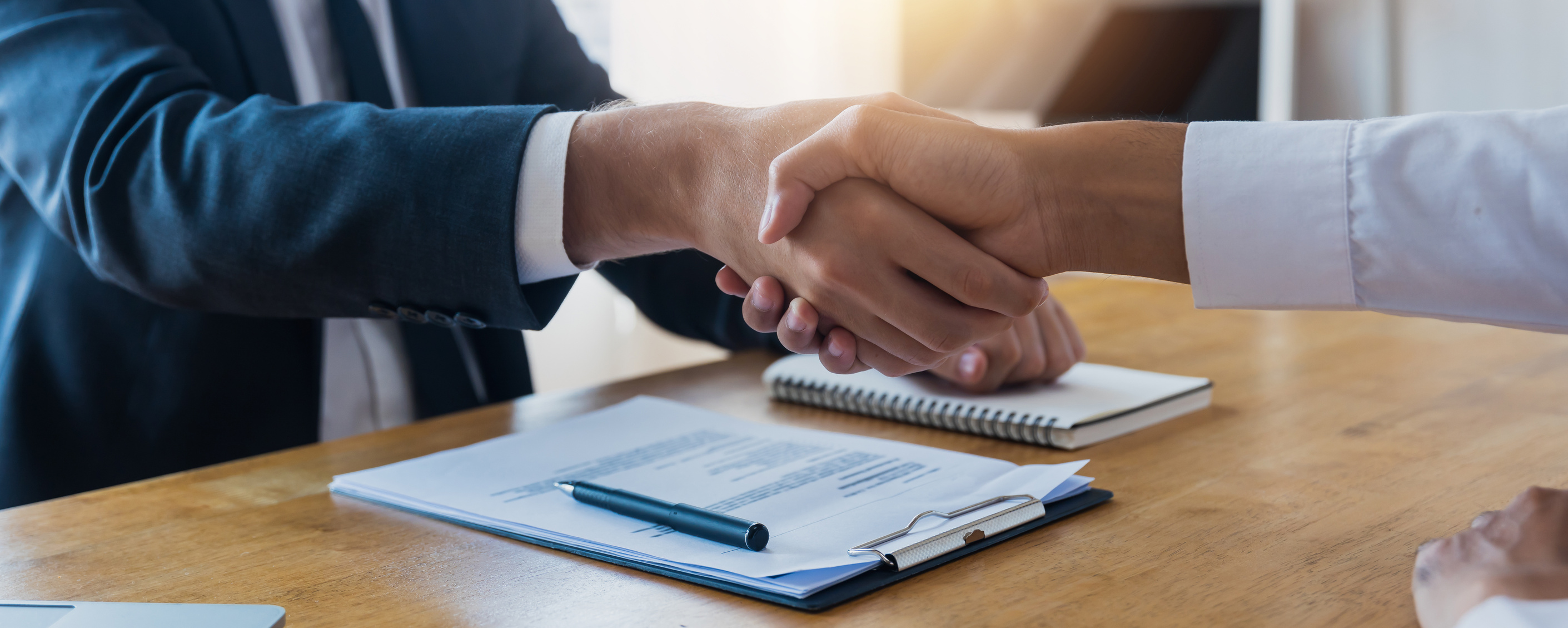 Success Big Deal and Successful Contract Achievement Concept, Bu